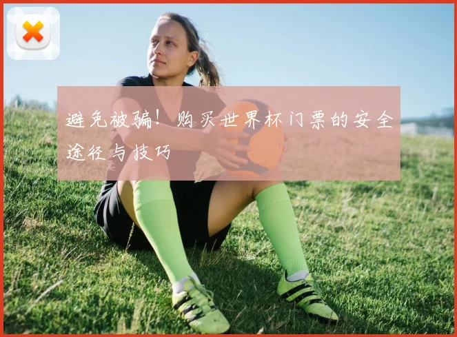 避免被骗！购买世界杯门票的安全途径与技巧