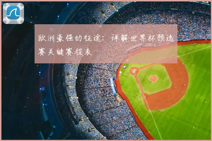 欧洲豪强的征途：详解世界杯预选赛关键赛程表